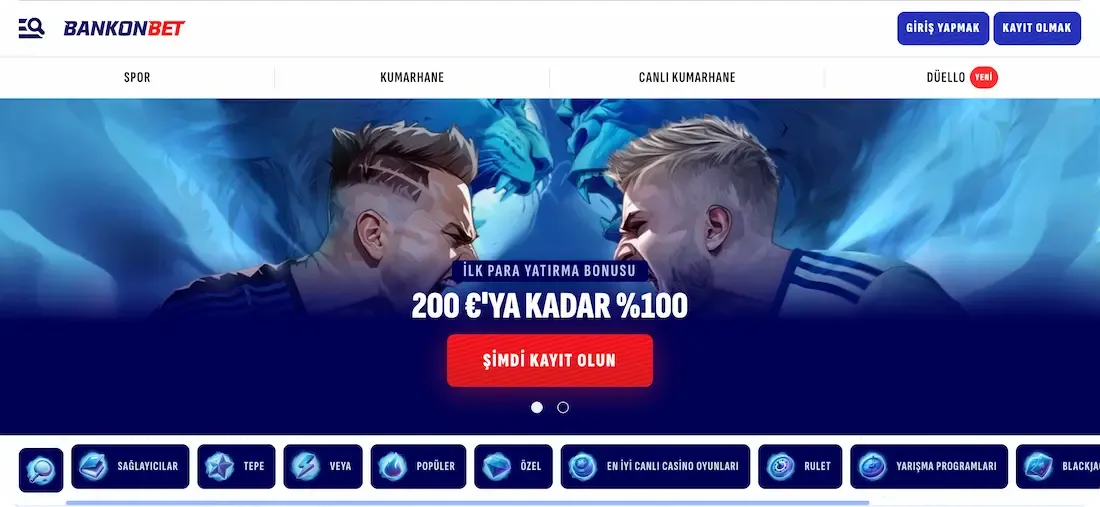 bankonbet casino sitesi
